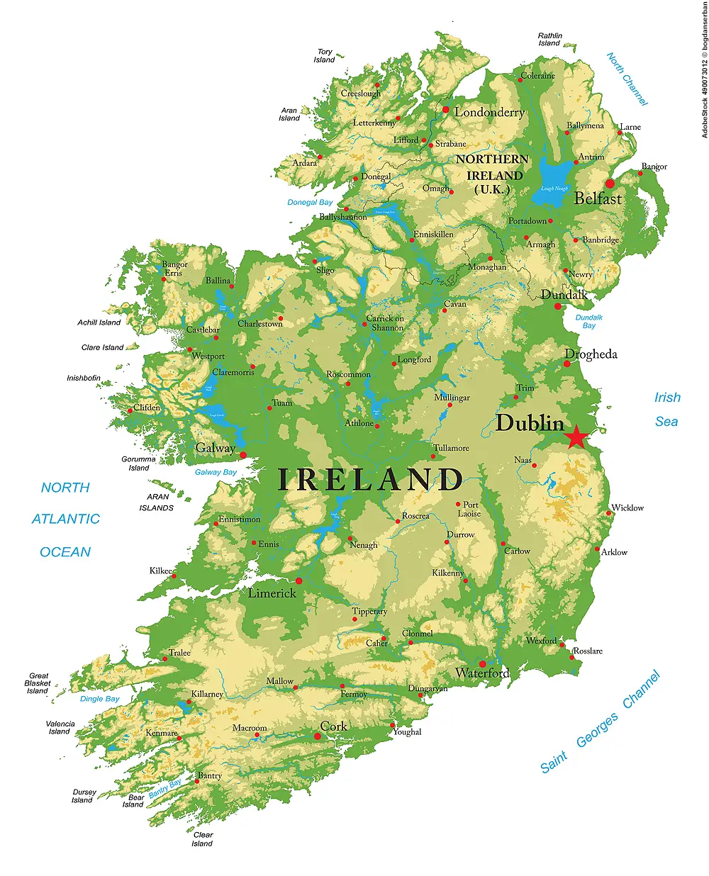 Irische Insel - Irland und Nordirland